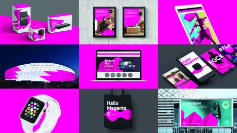 Telekom setzt auf Liquid Brand Design und neue Konzernschrift -